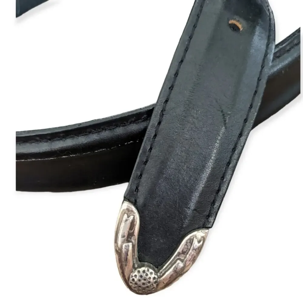 Onyx by Brighton Men's Leather Golf Belt Size 40